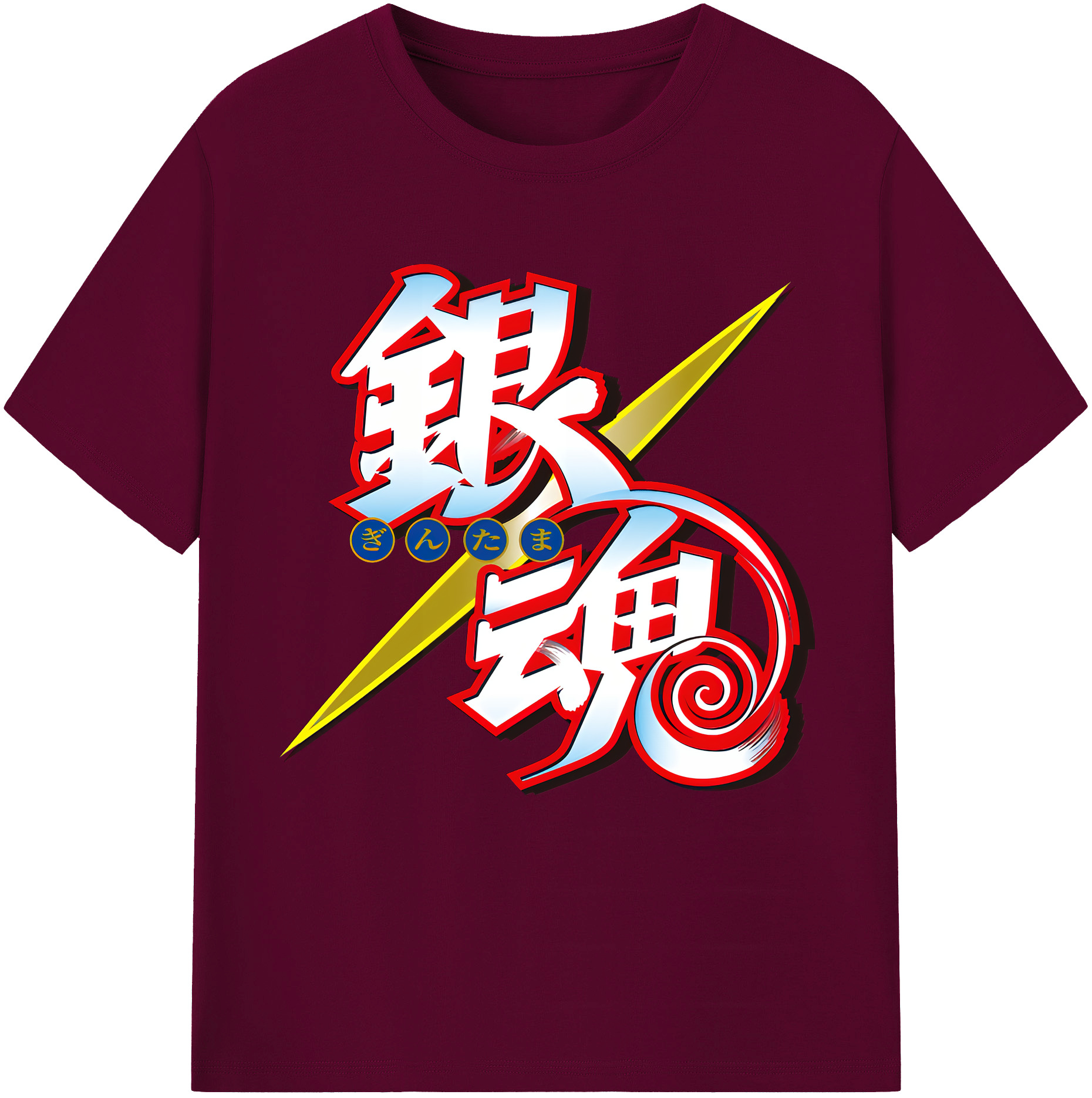 （画像用） ぎんたま 坂田銀時（さかたぎんとき） 神楽 志村新八（しむら しんぱち） GINTAMA Sakata Gintoki Kagura Shimura Shinpachi レディースカジュアルプリントTシャツ（綿100％）
